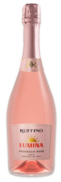 Prosecco Rosé by Ruffino Lumina full bottle